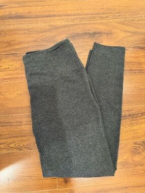 NWOT Lysee Charcoal Gray Leggings Size Large L